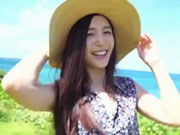 Japonya Güzel Kız Güneş Ve Hasır Şapka